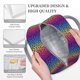 thumbnail image 3 of Easygdp Leopard Neon Rainbow Gradient Bolsa de Almuerzo Insulada Grande, Forro de Aluminio, Diseño Espacioso, a Prueba de Fugas, Ideal para Trabajo, Picnics, Viajes y Actividades al Aire Libre, 3 of 6
