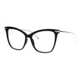 thumbnail image 2 of Womens Oversize Cat Eye Retro Chic Clear Lens Eyeglasses Black, 2 of 3