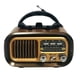 thumbnail image 5 of Radio FM/AM/SW Retro, Receptor de Radio PortáTil de Banda , Altavoz InaláMbrico Bluetooth, Reproductor de MP3, Compatible con Tarjeta USB/TF, 5 of 5
