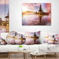 thumbnail image 3 of Designart Beautiful Ulun Danu Temple - Landscape Printed Throw Pillow - 18x18, 3 of 4