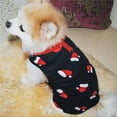 thumbnail image 2 of Frogued Autumn Winter Cute Warm Pet Dog Puppy Fleece Clothes Coat with Traction Buckle (Grey,XXL), 2 of 10