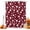 Dark Red, variant on Pink Pumpkins Fall Shower Curtains for Bathroom, Autumn Botanical Leaf Thanksgiving Waterproof Fabric Shower Curtain, Decorative Bathroom Curtain for Bathtub, 72"x84", No Hooks Included