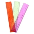 thumbnail image 6 of Masteelf 3pcs Drawing Straight Ruler Office Geometry Ruler Office Ruler Precise Ruler Design Drawing Tool Drafting Tool Students Must Have, 6 of 8
