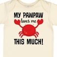 thumbnail image 4 of Inktastic My Pawpaw Loves Me Boys or Girls Baby Bodysuit, 4 of 5