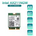 thumbnail image 2 of Tarjeta Wifi de Red InaláMbrica WiFi 6E AX211NGW Band 2,4G/5G/6Ghz para Bluetooth 5,2 AX211 M.2 CNVio Windows10, 2 of 7
