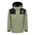 thumbnail image 4 of RXIRUCGD USB Intelligent Constant Temperature Heated Windproof Plus Size Coat For Men And Women Winter 4 Heated Jacket Coat( Army Green, Size:L ), 4 of 5