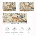 thumbnail image 2 of Yayeee Pillowcase Standard Size Set of 2 Satin Wrinkle Resistant Pillow Case, Deer Pattern, 2 of 7
