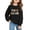 R89-Black, variant on RMGVDSD Back To School Sweatshirt for Girls Letter Print Long Sleeve Pullover Crewneck Sweatshirts First Day Of School Soft Casual Tops Kids Sweatshirt 3-4 Years