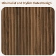 thumbnail image 6 of Buffet Cabinet with Storage, 64" W Wooden Arched Sideboard Cabinet with/Adjustable Shelf, Fluted Accent Cabinet for Dining Room, Kitchen, 6 of 8