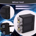 thumbnail image 5 of Para NerdMiner V2 Miner 78KH/Sx2 Pantalla Dual BTC Solo Lottery Miner Bitcoin Nerd Miner Miner con Ventilador Luminoso, C, 5 of 5