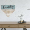 thumbnail image 3 of FAMILY Birthday Board DIY Wooden Calendar with 1 Plaque 1 Rope and 50 Round Discs Colorful Home Wall Decor, 3 of 8