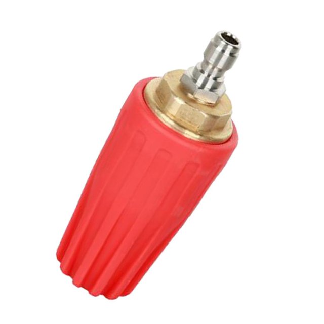 Dalazy Reliable 5000PSI High Pressure Washer Sprayer with Rotory Nozzle Red 5000PSI 035Hole 1Set