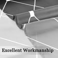 thumbnail image 3 of Gray Shower Curtain Light Grey Bath Shower Curtain Grey Shower Curtain Set Gray Shower Curtains for Bathroom Grey and White Ombre Shower Curtain Modern Bathroom Silver Grey Inspiration 72x72 Inch, 3 of 5