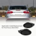 thumbnail image 4 of Parrilla De La Lámpara Del Parachoques Trasero Del Coche, Lámpara De Señal Inversa Negra, Cubierta De Repuesto De La Lámpara Antiniebla Del Coche De Plástico Duradero Compatible Con Ford Focus 2 Uds. Minnieouse VI005451-00, 4 of 7