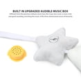 thumbnail image 5 of BIMZUC Baby Crib Mobile with Wind Chime Soft Plush White Star Hanging Toy for Car Stroller (9.84 inches / 25 cm), 5 of 9