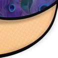 thumbnail image 3 of 36.2 Inch Round Floor Mat Peacock Pattern Carpet Decor Rug for Living Room Bedroom, 3 of 6