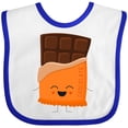 thumbnail image 3 of Inktastic Cute Kawaii Chocolate Candy Bar Boys or Girls Baby Bib, 3 of 4