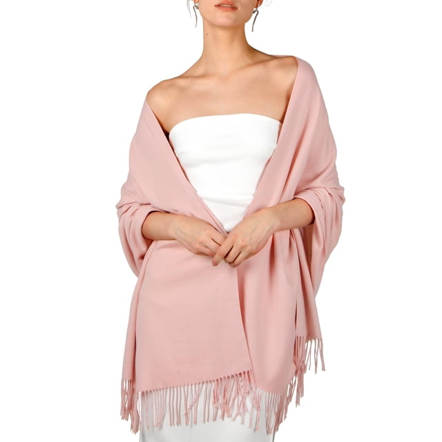Bufanda Pashmina Shawl FURTALK de 65 x 195 cm, suave