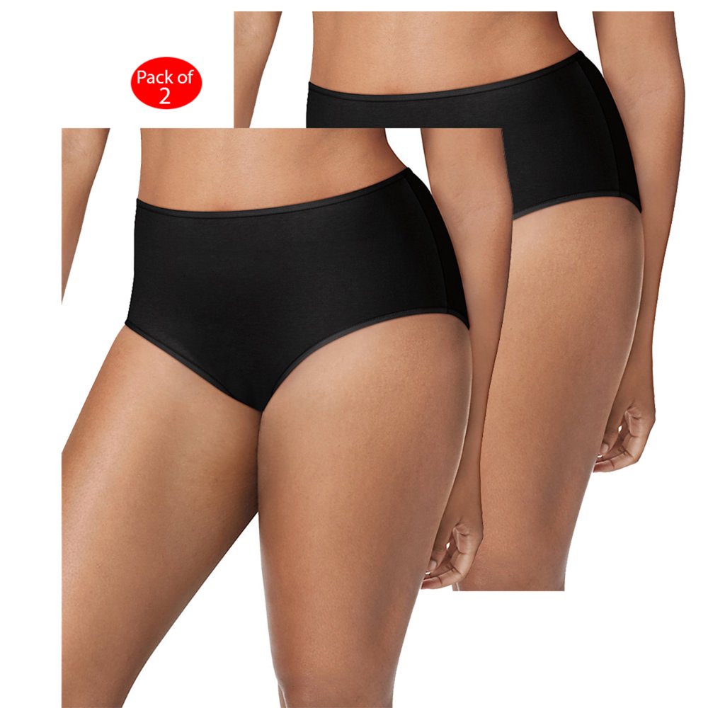 Just My Size Just My Size CottonStretch Women's Brief Panties 5Pair