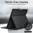 thumbnail image 3 of JETech Case for iPad Air 13-Inch M4/M3/M2 (2026/2025/2024) with Pencil Holder (Black), 3 of 6