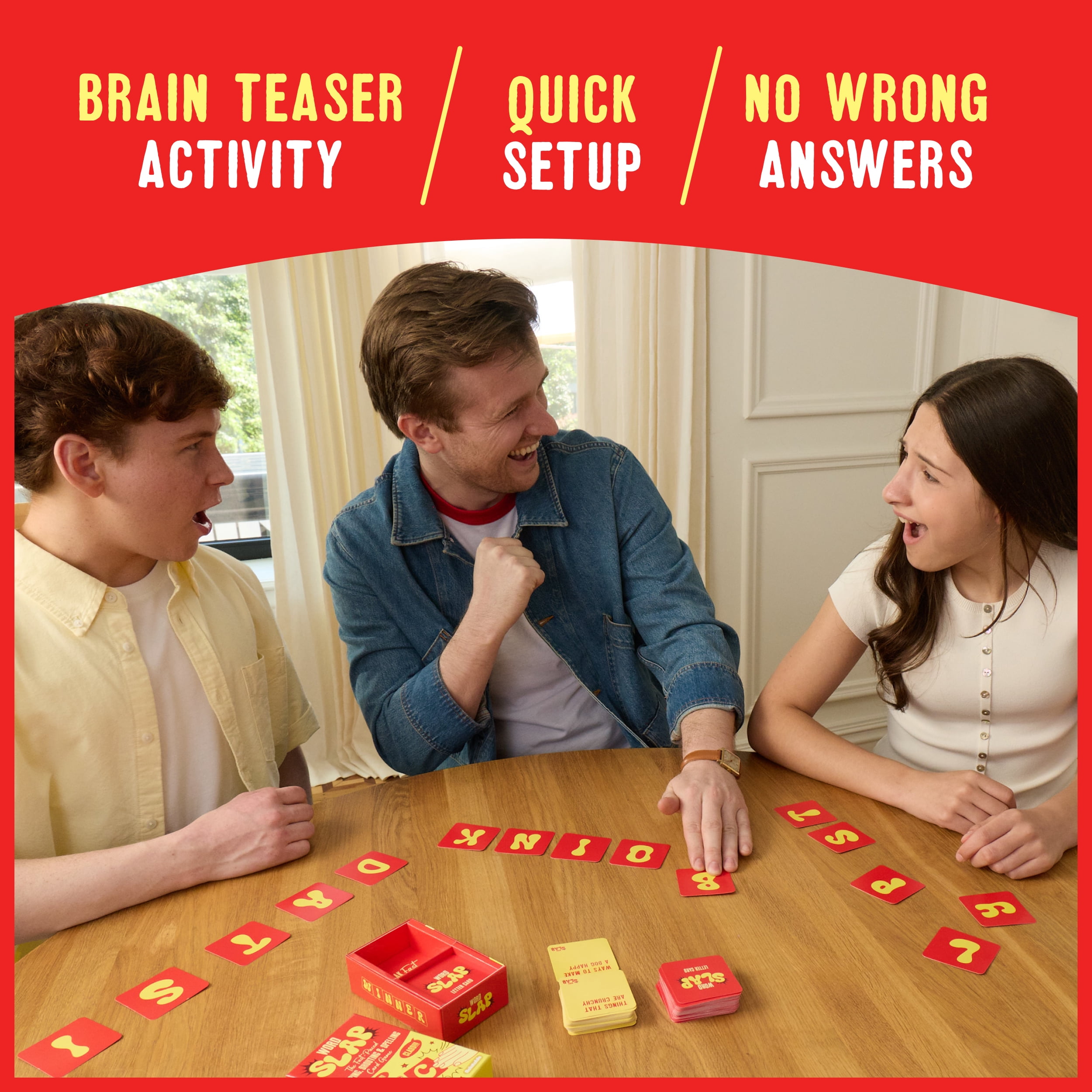 Word Slap by Relatable - Shout It, Slap It, Spell It. A Fast Paced Word Game for Family Game Night