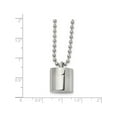 thumbnail image 2 of Stainless Steel Polished Capsule That Opens 22In Necklace (22 X 15.02) Made In China srn2590-22, 2 of 2
