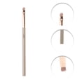thumbnail image 3 of Unique Bargains 1 Pc Durable Lip Brush Light Coffee Color Nylon Hair Aluminum Tube Plastic Handle, 3 of 5