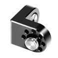 thumbnail image 2 of Adaptador de montaje en ángulo recto de 90° con extensión de tornillo de 1/4" y 3/8" para trípode, monitor, transmisión de imágenes de video, cámara DSLR y jaula., 2 of 8