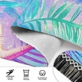 thumbnail image 6 of Yayeee Runner Rug for Bedroom 2'x6' Machine Washable Hallway Non Slip Mat, Neon Starfish Pattern, 6 of 8