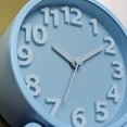 thumbnail image 2 of FRCOLOR Electronic Alarm Clock Creative Alarm Clock Child 10.8*5.3cm Blue, 2 of 8