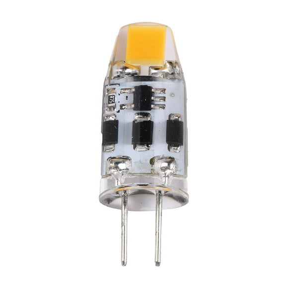 Ampoule DEL G4, Ampoule de Plafonnier 2 W 200 Lm, Ampoules DEL à 360 Degrés, Ampoules à Base à Double Broche, Ampoule de Remplacement Halogène pour Éclairage Paysager, Lumière sous Armoire, Lustre, CA C.c. 12 V 24 V