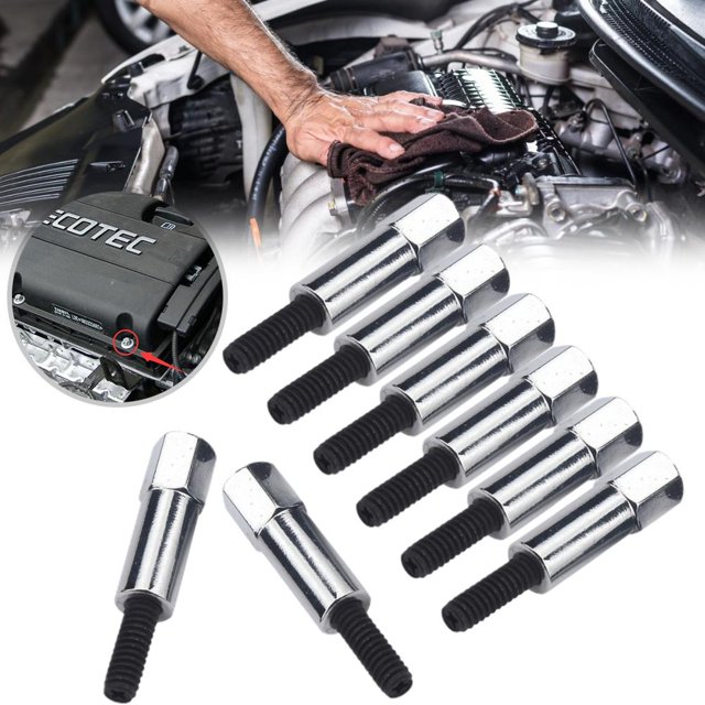 Juego De Pernos De Cubierta De Válvulas De Cabeza Hexagonal De Coche Compatible Con Accesorios De Coche Chevrolet Kit De Pernos Roscados Chapados En Cubierta De Válvulas Noticed VI011600-00