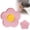A, variant on IUAMXWU Flower Shaped Lick Mat - Purple 12x12cm Silica Gel for Dogs & Cats