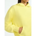 thumbnail image 5 of Scoop Women’s Mineral Washed Oversized Cropped Hoodie, Sizes XS-XXL, 5 of 6