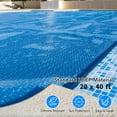 thumbnail image 6 of M optimized 20ft x 40ft Rectangle Pool Solar Cover, 300μm Heat Retaining Blanket for In-Ground and Above-Ground Rectangular Swimming Pools, 6 of 6
