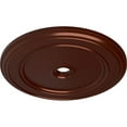 thumbnail image 3 of 41 1/8"OD x 4"ID x 2 1/8"P Classic Ceiling Medallion (Fits Canopies up to 5 1/2"), Hand-Painted Antique Copper, 3 of 6
