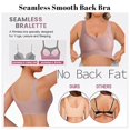 thumbnail image 6 of Everyday Bras for Women Womens Bra 36c Sports Bras for Women Non Removable Pads Skin Tone Bra Underwire Bras for Women Running Girl Bra Womens Bras Comfortable Support Women Bras plus Size Pink 3XL, 6 of 7