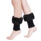 thumbnail image 2 of Calcetines de lana cortos sencillos para mujer, calcetines de punto cálidos para otoño e invierno, calcetines de empuje para estudiantes, 2 of 5