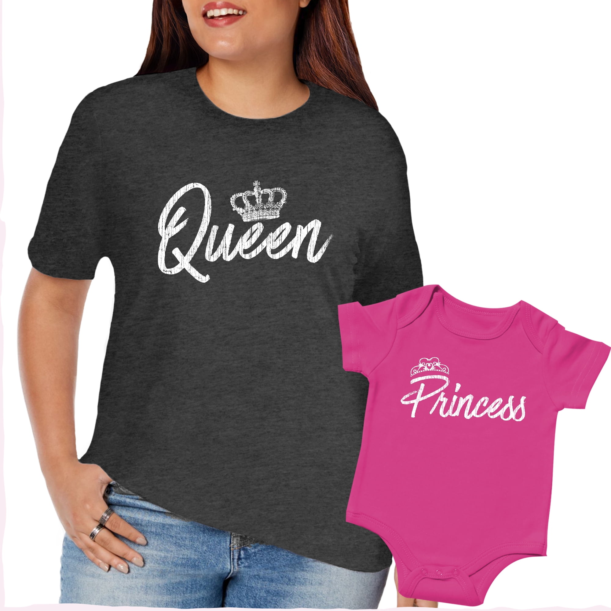 baby and girl matching outfits