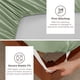thumbnail image 4 of Juego de Sábanas Bedsure de Bolsillo Profundo para Cama Matrimonial Verde Salvia, 4 of 9