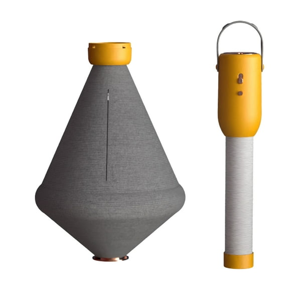 leyfeng Secadora de ropa portátil Mini secadora de viaje con mango de luz UV Tubo de secado para edredón de zapatos