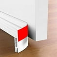 thumbnail image 4 of JunYeShi 2-Inch Wide x 39-Inch Long Door Draft Stopper - Under Door Draft Blocker, Soundproof and Weatherproof - Exterior and Interior Door Bottom Seal, Energy-Saving Strip for Home, Easy to Install,, 4 of 6