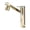 Gold Short, variant on Triple 360 Degree Bathroom Faucet, Deck Mounted Hot And Cold Water Mixer Aerator Black/Grey/Chrome/Gold/White Tap Tapware ,Made to Last