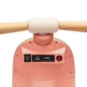 pink 12V Kids Ride On Electric Motorcycle,3 -Wheel Toddler Scooter with Parents Control For 1-3 Years BABY