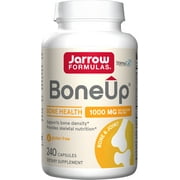 Jarrow Formulas BoneUp for Bone Density - Vitamin D3 and K2, Calcium Support, 240 Capsules, Provides Skeletal Nutrition, Up to 40 Days Supply