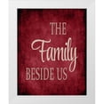 thumbnail image 1 of Robinson, Tamara 20x24 White Modern Wood Framed Museum Art Print Titled - The Family Beside Us - Red, 1 of 4