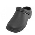 thumbnail image 1 of Women's Garden Clogs with Back Strap, Ultralite Close Toe Women's Nurse Slipper. Sizes 6-11 True to size. Black or White, 1 of 2