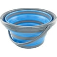 thumbnail image 2 of Southern Homewares SH-10185 Deluxe Foldable Silicone Collapsible 2.65 Gallon Bucket, Blue, 2 of 7