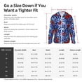 thumbnail image 5 of Uemuo Abstract Colorful Butterflies Pattern Women's Full Zip UPF 50+ Sun Protection Hoodie Jacket Long Sleeve Sun Shirt Hiking Outdoor Performance with Pockets-XX-Large, 5 of 9