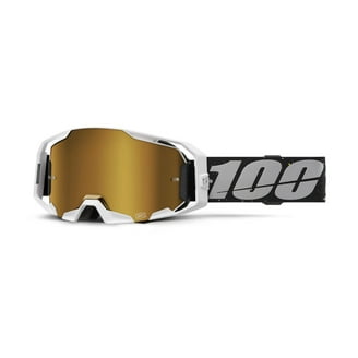 100% Armega Goggles - CW2 Orange/Black Frame - Mirrored Lens